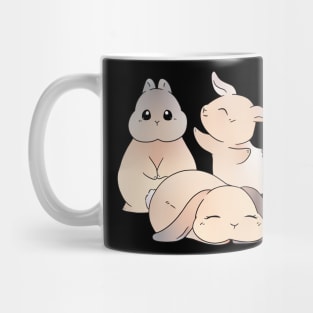 Cream Full Squat Rabbit | Cream BSC | Bunniesmee Mug